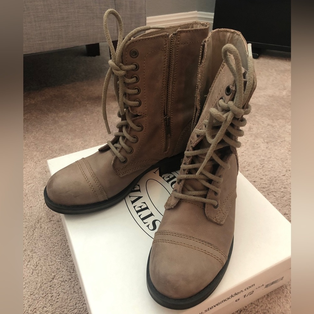 Steve Madden Combat Boots